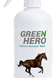 Green Hero Pferdepflege - Hautpflege gegen Sommerekzeme, Juckreiz & Milben - 500ml für gesunde Pferdehaut
