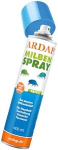 ARDAP Milbenspray 400ml - Effektives Anti-Milben Spray für Matratzen & Hühner - Schnelle Hilfe bei Milbenbefall