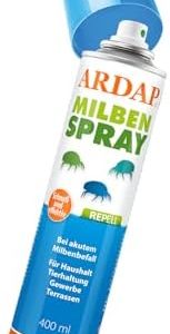 ARDAP Milbenspray 400ml - Effektives Anti-Milben Spray für Matratzen & Hühner - Schnelle Hilfe bei Milbenbefall