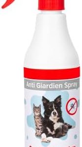 Alfavet Anti Giardien Spray 500ml – Effektive Umgebungsbehandlung gegen Giardien und Kokzidien für gesunde Haustiere