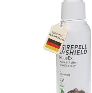 RepellShield® Geraniol Rattenabwehr Spray 250ml - Effektive Mäuseabwehr mit Pfefferminzöl für schädlingfreie Räume