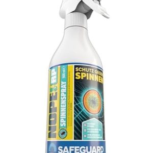 NOPE! RP Spinnenspray - Effektives Abwehrspray gegen Spinnen für Innen & Außen - Ideal für Wohnung, Garten, Garage, Werk