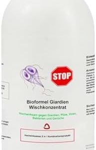 BIODELTA Giardien Spray 1L – Effektives Haustier Hygiene Spray gegen Giardien, Viren und Bakterien – Geruchsentferner fü