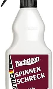 Yachticon Spinnen Schreck 500 ml – Natürliches Spinnenspray mit Geraniol & Pyrethrum für Haus, Garten, Boot und Terrasse