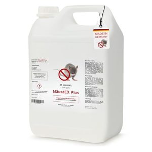 BIOFORMEL Mäuse Ex Spray Plus 5L – Effektive Mäuse- & Rattenabwehr für Innen & Außen – Geraniol Wirkung!
