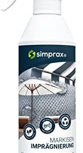 Markisen Imprägnierung Spray - Langzeitschutz für Markisen & Sonnenschirme - UV-stabil & Anti Grünbelag 500ml