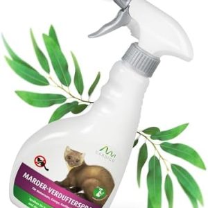 GARDIGO® Marderspray 500ml - Effektive Marderabwehr mit Eukalyptusöl für Auto und Garten