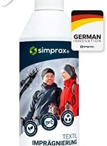 Textil Imprägnierung - Nachhaltiges Spray für Gore-Tex & Softshell - Oeko-TEX & GOTS Zertifiziert für Outdoor-Aktivitäte