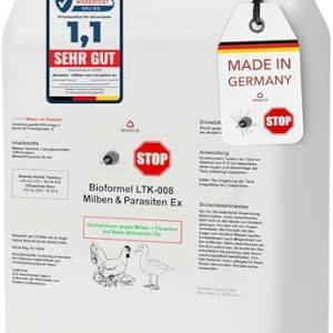 BIODELTA Milbenspray für Hühner & Geflügel 5L - Effektiver Milbenschutz & Parasitenabwehr - Vorbeugend und bei akutem Be