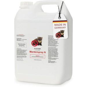 BIOFORMEL Marder Spray 5 L | Effektiver Marderschutz mit Langzeitwirkung | Hochwirksames Anti-Marderspray für Ihren Gart