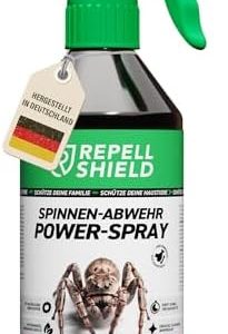 RepellShield® Spinnenspray 0.5L - Ultrakonzentriertes Insektenspray für Innen- & Außenanwendung - Effektiver Spinnenabwe