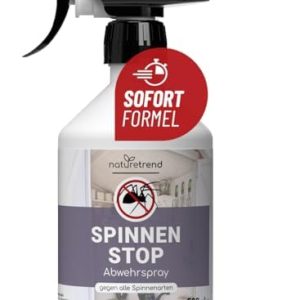 Spinnen Stop 500ml - Effektives Anti-Spinnenspray für Haus, Garten & Garage, nicht färbend