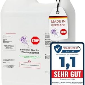 BIODELTA Giardien Spray - Effektives Hygiene Spray für Hunde & Katzen - Desinfektionsmittel gegen Viren, Bakterien & Pil