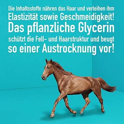 Green Hero Kokosshampoo für Pferde - Intensivpflege für Fell, Schweif & Mähne - 500ml, natürliches Kokosöl, ohne Silikon