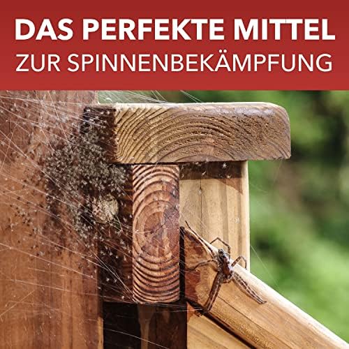 BIODELTA LTK-008 Spinnenspray 500 ml - Effektive Spinnenabwehr für Innenräume - Biologisch abbaubar & sicher aus Deutsch