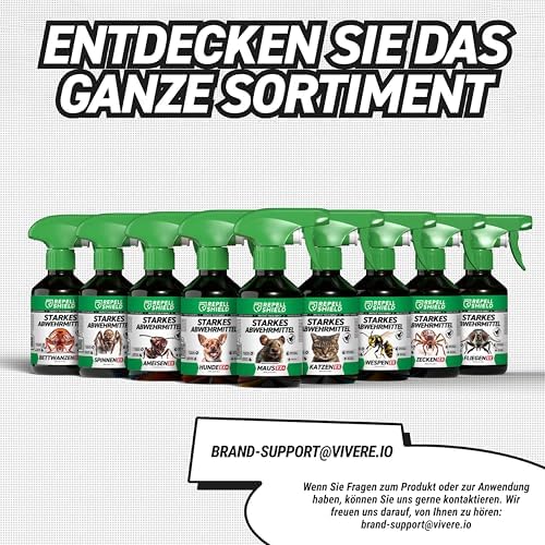 RepellShield® Spinnenspray 250ml - Ultrakonzentriertes Anti-Spinnenmittel für Innen & Außen - Effektiver Schutz mit Gera