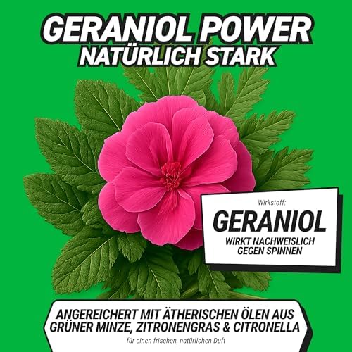 RepellShield® Spinnenspray 0.5L - Ultrakonzentriertes Insektenspray für Innen- & Außenanwendung - Effektiver Spinnenabwe