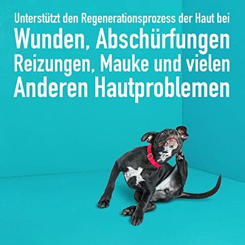 GreenHero Lebertran-Zinksalbe 500g für Hautprobleme bei Haustieren, Wundheilung & Juckreiz, ideaal für Pferde, Hunde, Ka