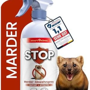 Marderspray 500 ml – Soforteffekt gegen Marder – Ideal für Auto, Haus & Garage – Made in Germany