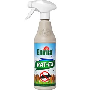 Envira Rat-Ex Mäuseabwehr Spray 500 ml – Effektive, ungiftige Lösung zur Vertreibung von Ratten und Mäusen in Ihrem Zuha